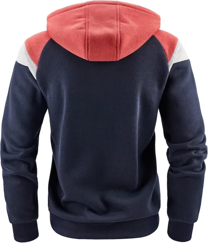 Miniatura 2 de OHSNMAKSL Men's Full Zip Hoodie Fleece Jacket Sweatshirt Lined work coat