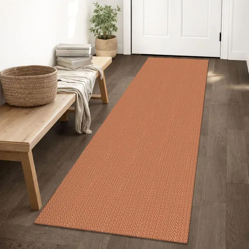 Miniatura 17 de IOHOUZE Alfombra de Área Lavable 4x6 Antideslizante con Respaldo de Goma Alfombras Tejidas para Entrada Interior Alfombras de Dormitorio Alfombra