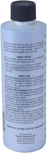 Miniatura 3 de SpaChoice Clarificador de bañera de hidromasaje transparente y brillante, paquete de 2 unidades, 1 pinta de hidromasaje, hecho en Estados Unidos