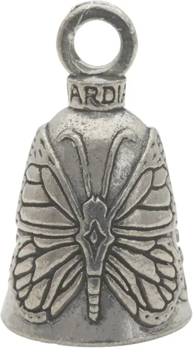Miniatura 26 de Campana Guardian Bell de Animales para Buena Suerte con Llavero y Bolsa de Regalo de Terciopelo Negro Campana para Motocicleta De peltre sin Koi