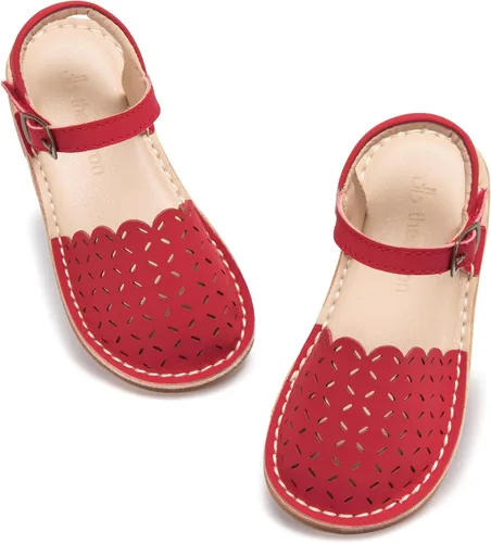 Miniatura 214 de THEE BRON Sandalias cómodas para niñas, zapatos para niños, sandalias rellenas