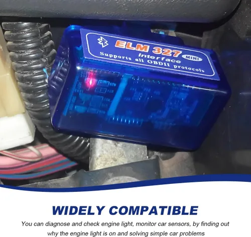 Miniatura 3 de ELM327 OBDII - Escáner de diagnóstico automático para automóvil, mini herramienta de escaneo Bluetooth profesional, lector de código de falla