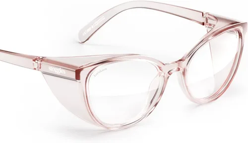 Miniatura 8 de Stoggles Gafas de Seguridad Cat Eye con Certificación Z87.1, Bloqueo de Luz Azul, Lente de Bloqueo UV, Protección Superior y Lateral, Antivaho