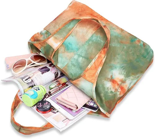 Miniatura 5 de ZOOEASS - Bolso grande de hombro para mujer, impermeable, multifunción, de nailon, para viaje