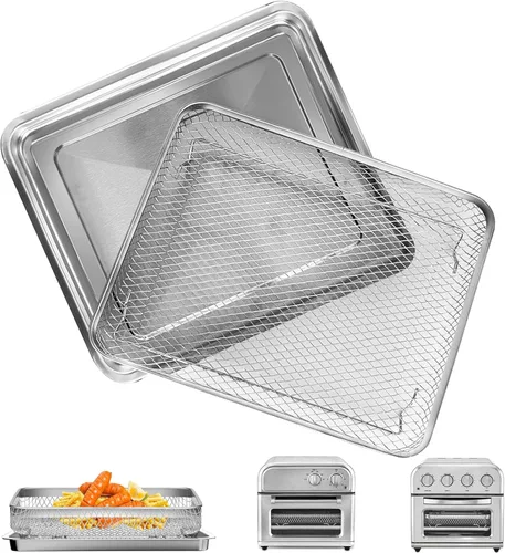 Miniatura 8 de Accesorios de horno tostador para freidora de aire Cuisinart TOA-28 AFR-25 Tostadora de horno de convección de freidora de aire, bandeja de horno