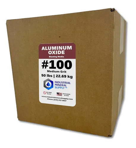 Miniatura 6 de Óxido de aluminio - 50 lbs. o 22.69 kg. - Medios abrasivos de chorro de arena para arenadores, pistolas de chorro de arena y cabinas de chorro