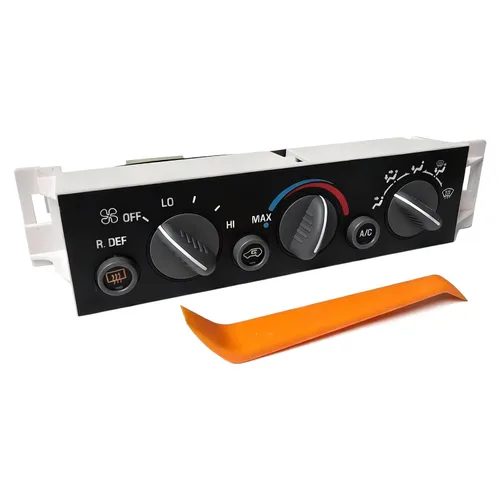 599-006 Módulo de control de clima para calentador A/C con desempañador de ventana trasera compatible con Chevrolet C1500 C2500 Tahoe GMC Yukon