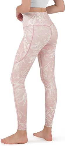 Miniatura 3 de ODODOS High Waist Yoga Pants for Women with Pockets, Tummy Control Running Sports Workout Yoga Leggings