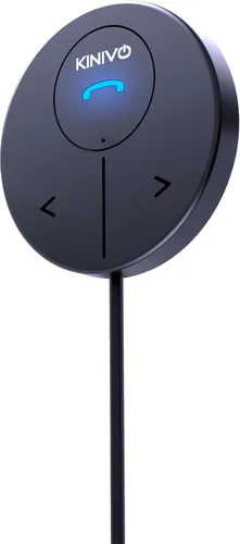 Miniatura 9 de Kinivo BTC450 juego de entrada auxiliar Bluetooth, manos libres, para autos (3,5 mm) - Admite AptX
