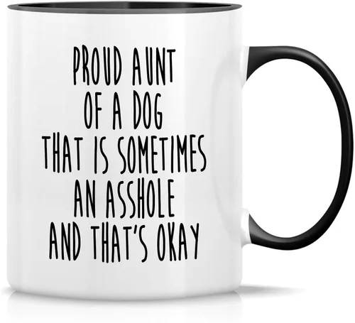 Miniatura 77 de Retreez - Taza divertida con texto en inglés "Funny Cute Golden Retriever Don't Stop Retrievin' Dog Lover", 325 ml, tazas de café de cerámica
