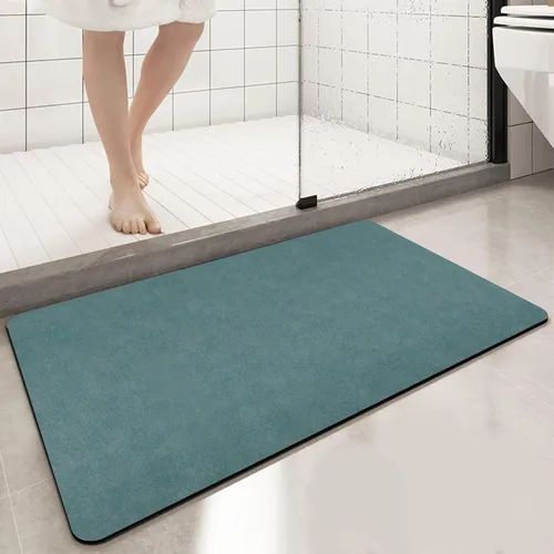 Miniatura 15 de Tierra de Diatomeas Tapete de Baño Alfombras de Baño Súper Absorbente Secado Rápido Antideslizante Tapete de Baño Delgado Tapetes de Piso de Baño