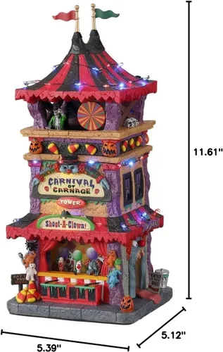 Miniatura 2 de LEMAX Carnaval de Carnicería, con adaptador de 4.5V #15727