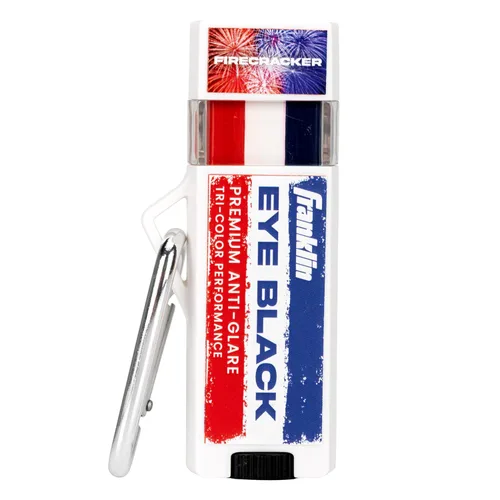 Miniatura 20 de Franklin Sports Premium Baseball Eye Black - Lápiz negro para ojos de todos los deportes para jugadores de béisbol, sóftbol y fútbol - Fusión de 3