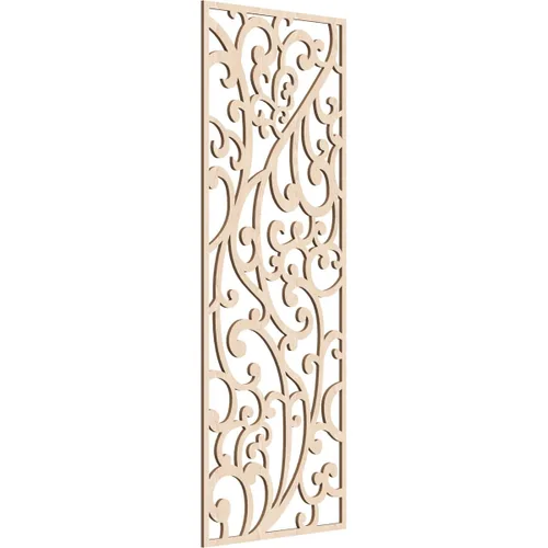Miniatura 38 de Woodhaven - Paneles de pared decorativos de madera con calado, 9 3/8 pulgadas de ancho x 24 3/8 pulgadas de alto x 1/4 de alto, aliso