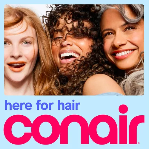 Miniatura 8 de Secador de pelo iónico Conair de 1875 W con mango plegable y guardacables, Azul Cable retráctil con mango plegable de doble voltaje de 1875 W