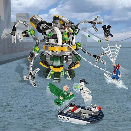 Miniatura 2 de Juguete Lego Marvel de Spider-Man: trampa de tentáculos del Doctor Octopus
