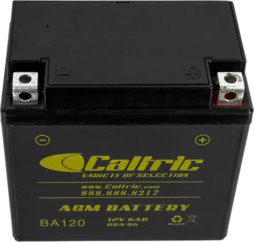 Miniatura 4 de Caltric Batería AGM de 12 V 6 Ah YTZ7S compatible con Honda CRF250F 2019 2021 2022-2025
