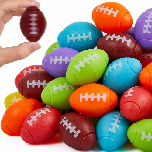 Scione 36Pack Girar Fútbol Antiestrés Girar Fútbol Recuerdos de Fiesta para Niños 4-8 8-12 Rellenos de Bolsas de Regalo Caja del Tesoro Juguetes