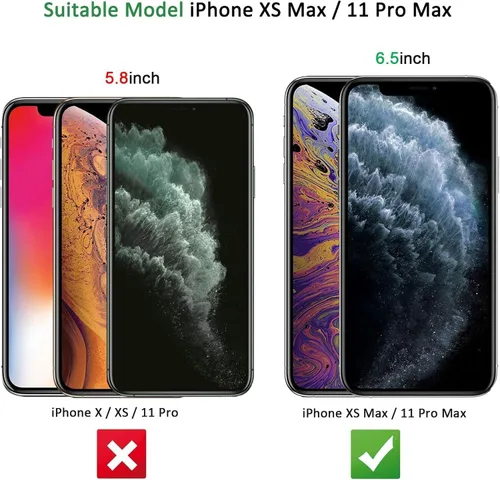 Miniatura 2 de NEW'C Paquete de 3 protectores de pantalla de privacidad para iPhone Air/iPhone 17 Air (6.5 pulgadas), película de vidrio templado antiespía