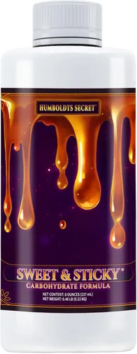 Miniatura 12 de Humboldts Secret Sweet & Sticky - Fuente de energía con carbohidratos y sacáridos - Mejora el aroma y el sabor de las plantas - Tierra para macetas
