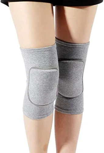 Miniatura 9 de Rodilleras de voleibol para bailarines, rodilleras suaves y transpirables para hombres, mujeres, niños, rodilleras protectoras para voleibol, Negro