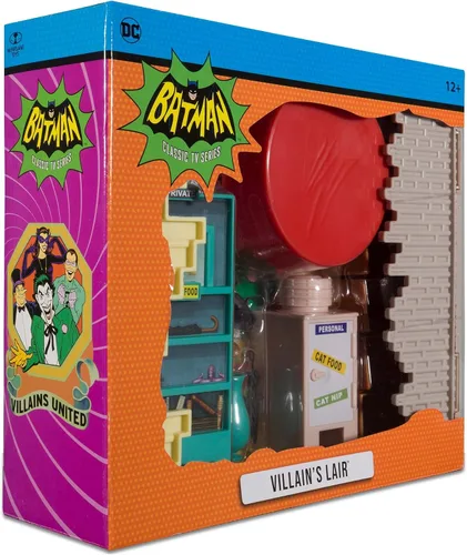 Miniatura 7 de DC McFarlane Toys Retro - Batman '66: Villains Guarida