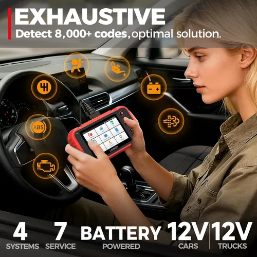 Miniatura 3 de LAUNCH CRP123I V3.0 Elite OBD2 Herramienta de diagnóstico con DOIP y CAN FD, nuevo lector de código 2026 para automóviles y camiones, motor ABS SRS