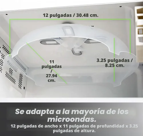 Miniatura 2 de HOVER COVER Cubierta magnética contra salpicaduras, tapa transparente de 12 pulgadas sin BPA, protector de placa ventilada con rejillas de Grafito