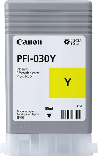 Miniatura 2 de Tinta amarilla de 1.9 fl oz (PFI-030Y) para Canon imagePROGRAF TA-20 y TA-30 Amarillo