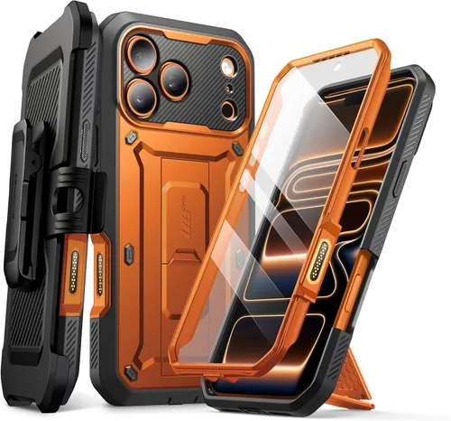 Miniatura 13 de SUPCASE Funda para iPhone 17 Pro Max con botón de control de cámara (Unicorn Beetle Pro), [soporte integrado y protector de pantalla]