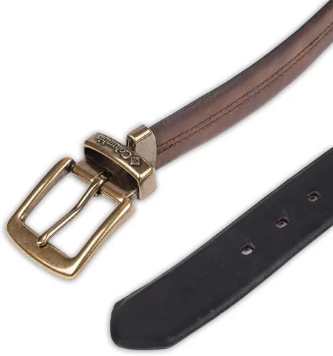 Miniatura 5 de Columbia Cinturón de mezclilla casual reversible dos en uno para hombre