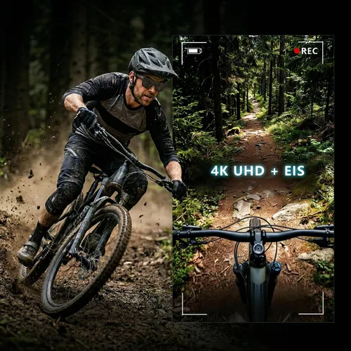 Miniatura 6 de Lentes inteligentes Ai 2026 para hombres y mujeres, gafas de cámara HD 4K de 8 MP, batería de 410 mAh, admite grabación de fotos/videos/audio