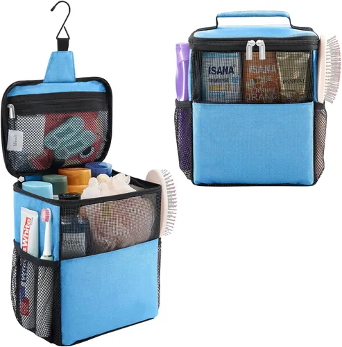 Miniatura 15 de Lifewit Bolsa Organizadora de Ducha de Malla Portátil Artículos Esenciales para Dormitorio Universitario Canasta Tote Organizadora para Baño