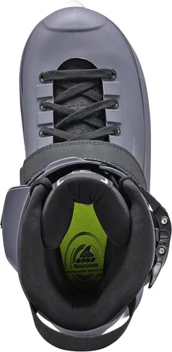 Miniatura 5 de Rollerblade Blank Team - Patines en línea unisex para adultos, color gris, rendimiento urbano