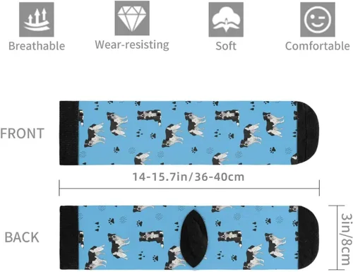 Miniatura 6 de Divertidos calcetines de perro novedosos calcetines casuales locos divertidos para mujeres, hombres y adolescentes, regalo