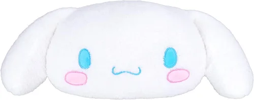 Roffatide Anime Cinnamoroll - Almohada para el cuello del auto de perro blanco, 1 unidad, cojín de felpa para reposacabezas y cuello, para sillas,