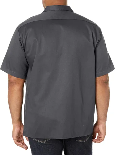 Miniatura 2 de Dickies Camisa de trabajo de sarga flexible de manga corta para hombre