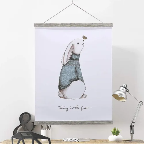 Miniatura 10 de Ywlake - Gancho magnético para pósteres, 16 x 20, 16 x 24, 16 x 22 marco para pósteres, imán de madera, impresión de pósteres, gancho de espiral