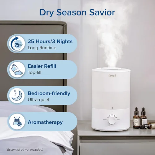 Miniatura 2 de LEVOIT LEVOIT - Purificadores de aire y humidificadores dobles 150