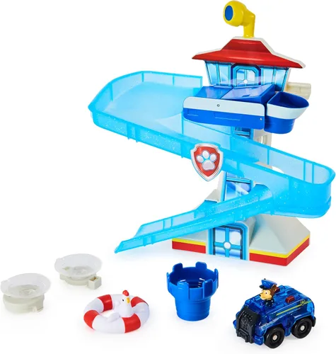 Miniatura 5 de Paw Patrol, Adventure Bay Juego de Baño con Vehículo de Chase con Luz, Juguete de Baño para Niños de 3 Años en Adelante