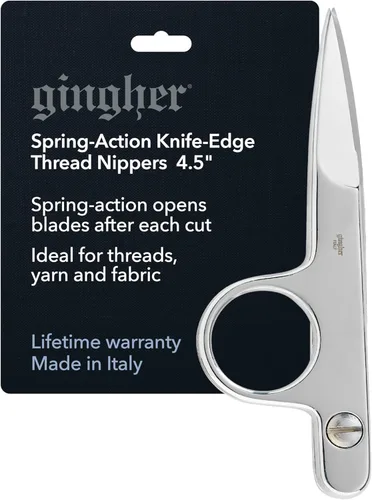 Miniatura 12 de Gingher - Tijeras de tela de modista con funda protectora, tijeras de acero inoxidable de 7 pulgadas, tijeras de tela afiladas con borde