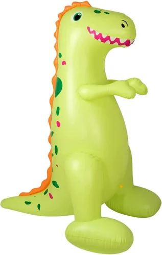 Miniatura 4 de Float Joy Rociador inflable de 5.5 pies, dinosaurio gigante T-REX, gran regalo para niños y adultos, juguete de agua para decoración de fiesta