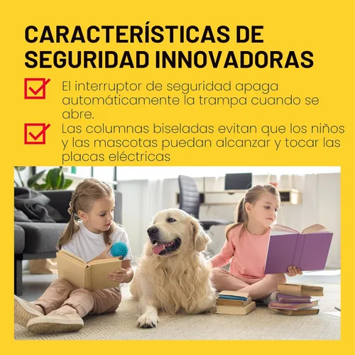 Miniatura 8 de Victor Trampas Humanas para Ratones de Interior para el Hogar - M250BSR-2 - Trampas Eléctricas para Ratones Sin Tocar para el Hogar, Paquete de 2
