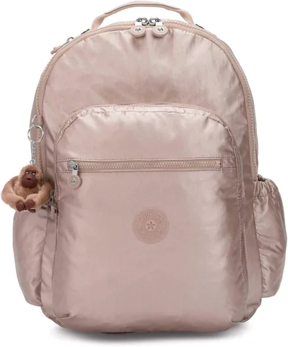 Miniatura 95 de Kipling Mochila para portátil Seoul de 15 pulgadas para mujer, duradera, espaciosa, con correas acolchadas para el hombro, funda protectora