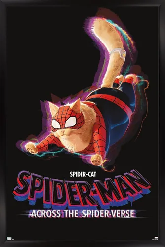 Miniatura 7 de Marvel Spider-Man: Across The Spider-Verse - Póster de pared de una hoja de Spider-Cat, 22.4 pulgadas de largo x 14.7 pulgadas de ancho, paquete