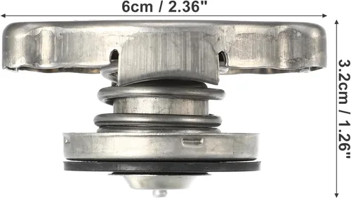 Miniatura 3 de ACROPIX Tapa de tanque de depósito de desbordamiento líquido para refrigerante del motor, para Chrysler 300 2008 No.55116901AA – Paquete de 1