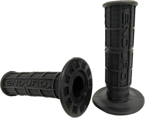 CRU Products Empuñaduras para motocross de 7/8 pulgadas, goma negra, compatibles con Suzuki DRZ 125 L, DRZ 400 E y más