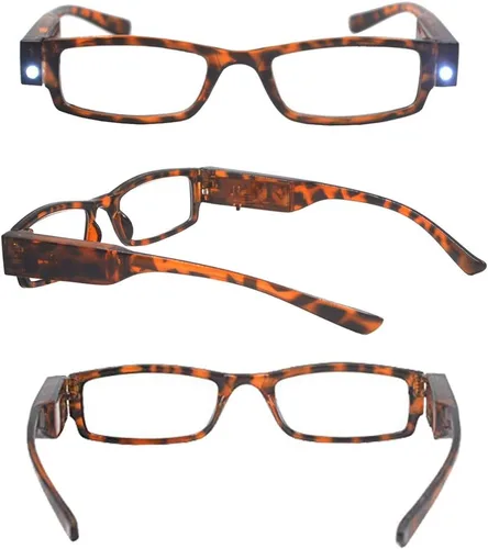 Miniatura 3 de Gafas de lectura con luces LED lectores con luces Lector de lupa +59.1 in