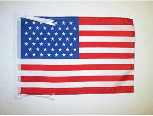 Miniatura 386 de Bandera de México AZ FLAG, 45.7 x 30.5 cm, con cordones - Pequeñas banderas mexicanas de 30 x 45 cm - Bandera de 45.7 x 30.5 cm