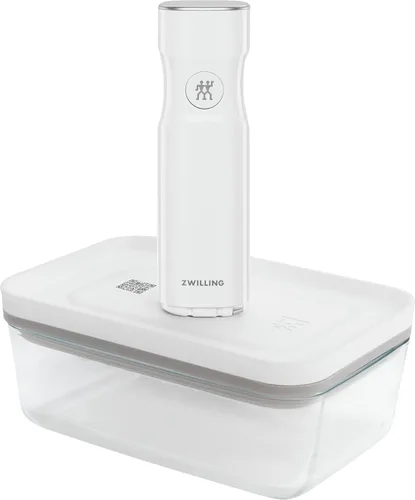 ZWILLING Máquina selladora al vacío de mano Fresh & Save para un fácil almacenamiento Blanco